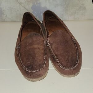 Frye Mason Venetian Elk Slip On Leather Loafers Mens Size 10